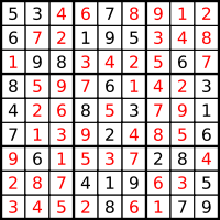 Sudoku Final State